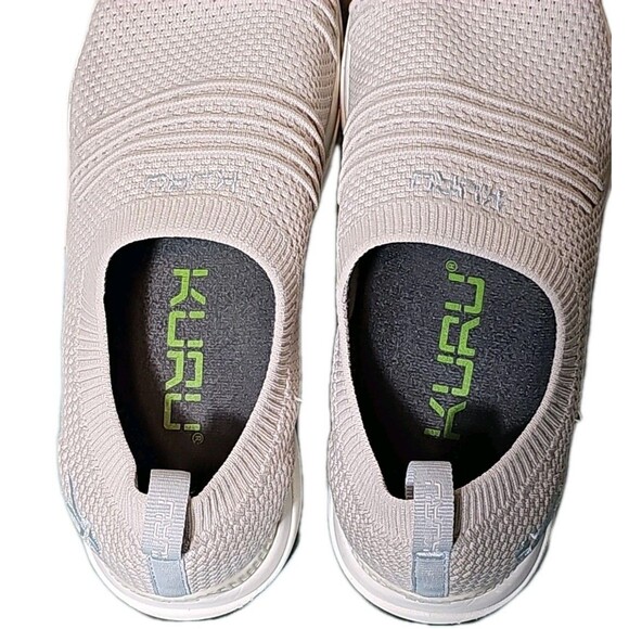 KURU Stride Slip On Mesh Knit Cream Comfort Walking Women's Shoes Size 7.5 - Picture 4 of 6